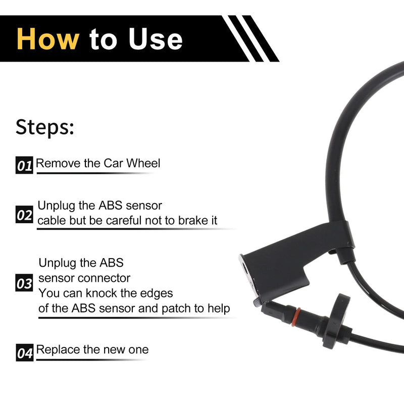 Toyota Avanza ABS Wheel Speed Sensor (2004-2023)