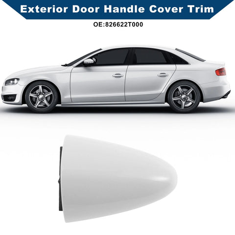 Kia Optima White ABS Exterior Door Handle Cover Trim (2011-2016)