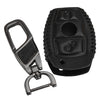 Benz A B C E G CLA CLS GLA GLC Black PU Leather Car Keychain Cover Case