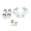 Harley Davidson Touring Chrome Rear Foot Pedals Bracket Mount Kit (1993-2023)