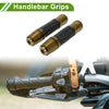 Motorcycle Grips / 7/8" 22mm / Aluminum Bronze Hand Grips