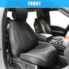 Toyota Tacoma Black Front Seat Covers (2005-2024)