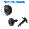 Honda Accord 30 x Fender Liner Splash Shield Bumper Cover Screw (2006-2007)