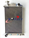 Ford W / 302 5L SB V8 Aluminum Radiator (1937-1939)