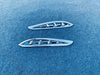 Toyota Harrier Venza 2 x PS Grille Air Vent Outlet Cover Trim (2020-2024)