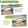 Motorcycle Rear View Mirror / M8/M10 / Prismatic Shape Black Aluminum Plastic