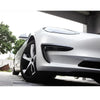 Tesla Model 3 Front Fog Light Eyebrow Spoiler Trim (2017-2021)