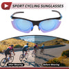 Make Model 1 Pc Motorcycle Riding Goggles Blue Lens Black Blue Frame Tri-acetel Cellulose