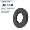 Make Model Oil Seal / 50x100x12mm / Shaft Seal Nitrile Rubber 5 Pcs