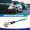Motorcycle Item 1 3-Wire Headlight Harness Socket Connector