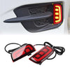 Honda Civic (2016-2021) Red Rear Bumper Reflector Tail Lights