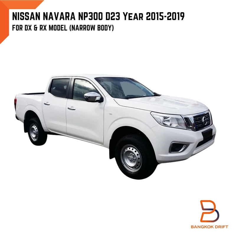 Nissan Navara NP300 D23 Narrowbody White Fender Flares (2015-2019)