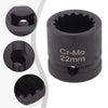 Mechanic Tool 1/2” Dr X 22mm SOCKET 16PT