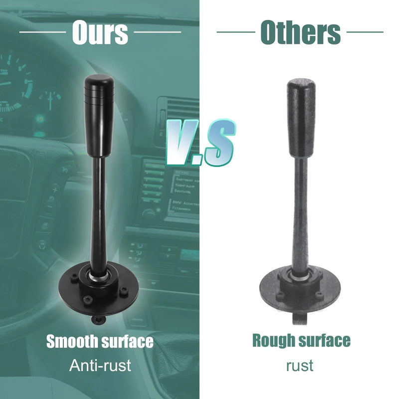 BMW E30 E36 E46 E34 E39 Black Drift Tuning Short Shifter Lever Knob (1982-2006)