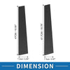 Toyota Highlander Door Pillar Window Trim / 4 Pcs / Door Pillar Window Trim