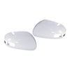 Kia Forte White Left & Right Side Door Mirror Cover Caps (2009-2012)