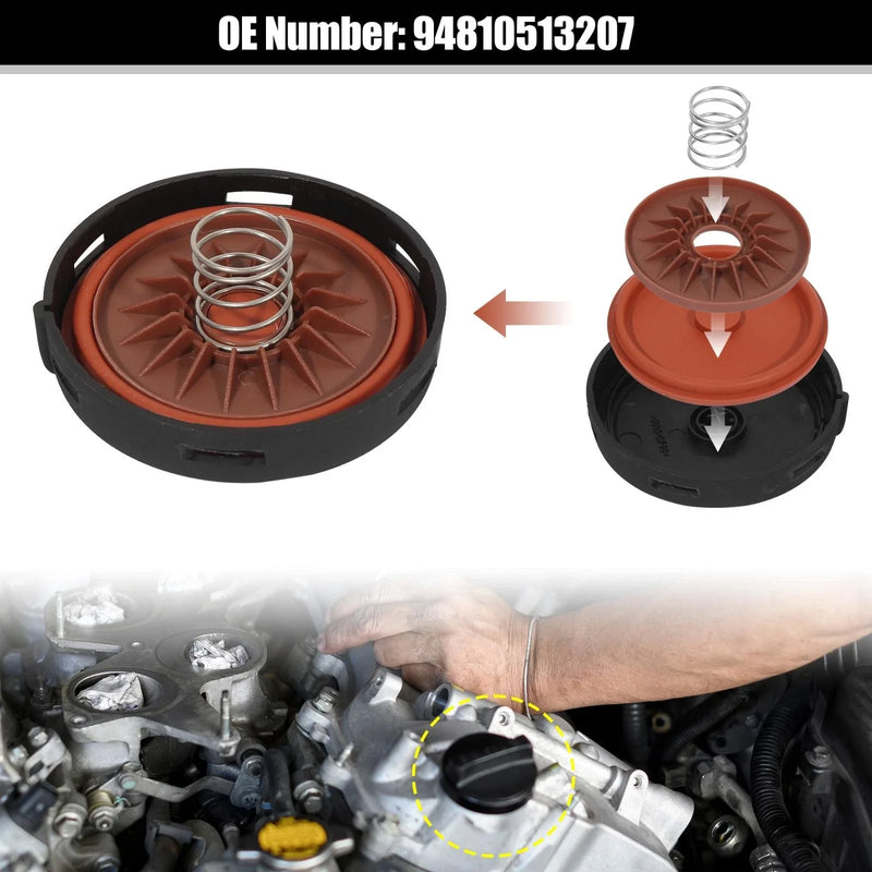 Porsche Cayenne Engine Valve Cover Cap (2003 - 2006)