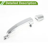 Hyundai Kia Silver Tone Rear Right Exterior Door Handle (2011-2016)