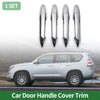 Honda Fit Jazz (2014-2018) Silver Tone Smart Car Door Handle Cover Trim