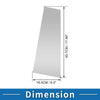 Ford Bronco (2021-2023) Silver Tone Door Pillar Window Trim