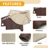 Mercedes C-Class W204 2008-2011 - Brown Dashboard Cover Mat