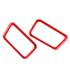 Subaru WRX STi Carbon Red Inner Upper Air Vent Outlet Cover Trim (14-21)