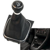 VW Golf 6 Gear Shift Button Leather Rootwood (2008-2012)