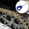 Motorcycle 4 x / 15mm Dia Hole / Blue Universal Motorcycle Chain Axle Adjuster Tensioners