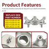 Yamaha Grizzly 700 YFM700 4x4 Front/Rear Wheel Hub (2007-2024)