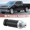 Chevy Oil Pressure Sensor Plastic Metal Black Silver Tone
