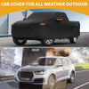 Dodge Ram (2010-2023) - Black 190T-PU Waterproof All Weather Car Cover