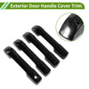 Toyota Tacoma Gloss Black ABS Exterior Door Handle Cover Trim (2024-2025)