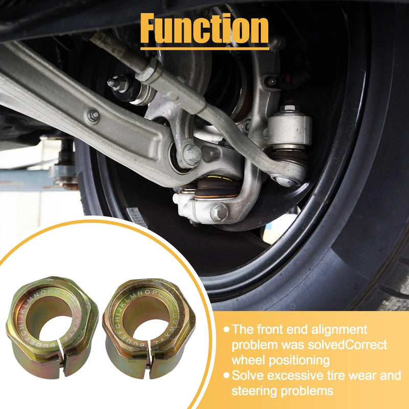 Ford F150 F250 F350 2 x Front Camber Caster Bushings (2004-2023)