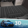 Toyota Corolla 1 Pc Flat Face Cargo Liner Rear Trunk Mat (2022–2024)