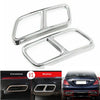Mercedes Benz S Class Rear Exhaust Muffler Tail Pipe Trim (2010-2017)