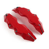 Universal Large Size Cars 3D Style Red Disc Brake Caliper Covers Set