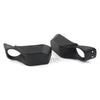 Jeep Wrangler Black Front Bumper Fog Light Bezels (2013-2017)