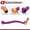 Kayo T6 Folding Motorcycle Gear Shifter Lever Purple Lever Orange Head