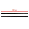 Pair Front Outer Weatherstrip Door Belt Fits Honda Civic EG 4D Sedan 1992-95