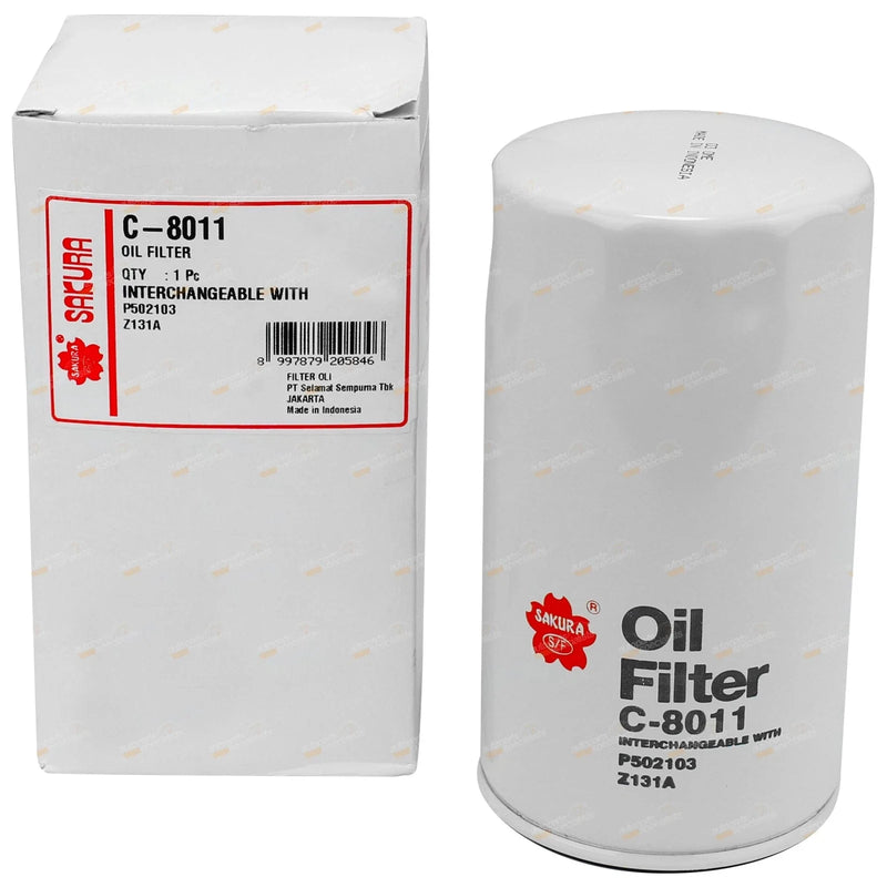 Hilux 4Runner RN130R 2.4L 4cyl 22R Engine Oil Filter (1989–1992)