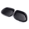 BMW Z3 Matte Black Front Bumper Kidney Grille (1996-2002)
