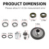Honda Rancher 350 400 Rear Diff Pinion Gear Kit & Nut Tool