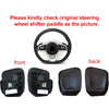 VW Golf, Atlas, Sharan, Touareg Black Steering Wheel Paddle Shifter Extensions (2020-2023)