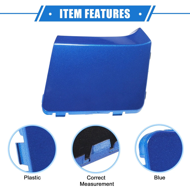 Subaru Impreza Blue Front Bumper Tow Hook Cover (2010-2014)