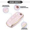 Ford Smart Key (Compatible) - Pink Key Fob Cover 5 Button