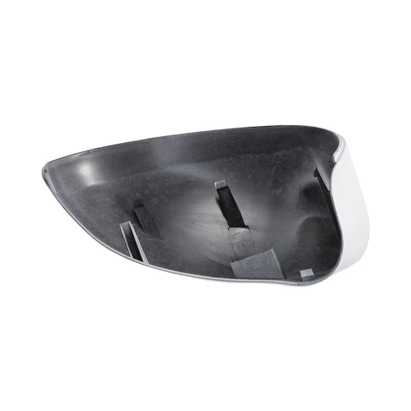 Fiat 500 White Rearview Side Mirror Cover Caps (2007-2023)
