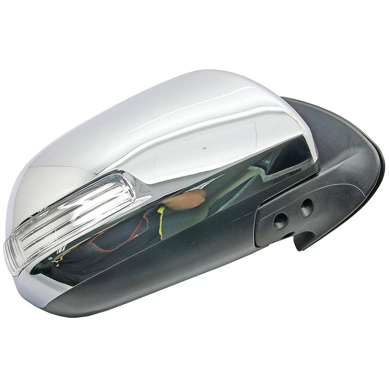Toyota Hilux Chrome Electric Door Side Mirror w/ LED (2011-2022)