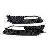 Audi A5 ABS Front Bumper Fog Light Grille Covers (2012-2016)