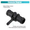 BMW MINI Cooper S R53 1x Engine Coolant Hose Connector (2002-2006)