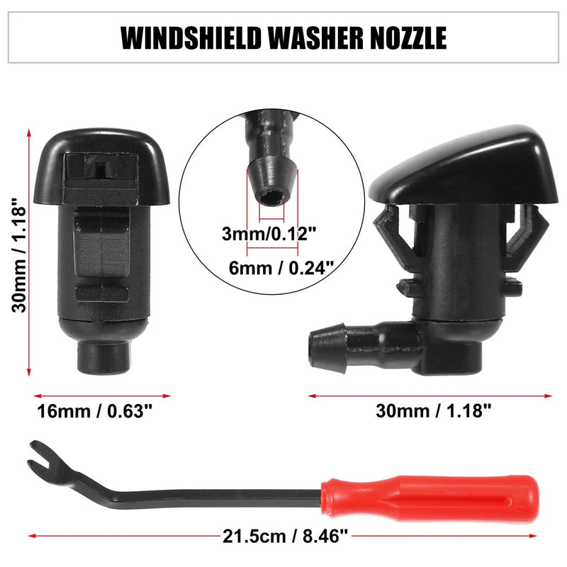 Jeep Grand 2005-2016 5 x Front Windshield Washer Nozzles